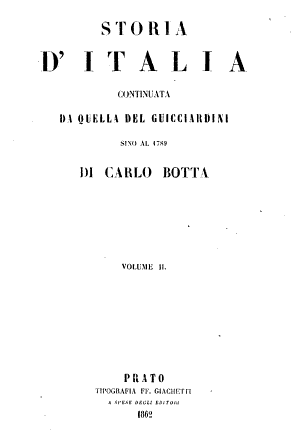 Copertina di Storia d'Italia