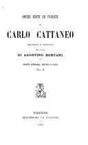 Copertina di Opere edite ed inedite: Scritti letterari, artistici e varii