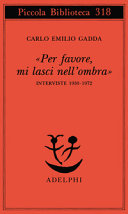 Copertina di Per favore, mi lasci nell'ombra