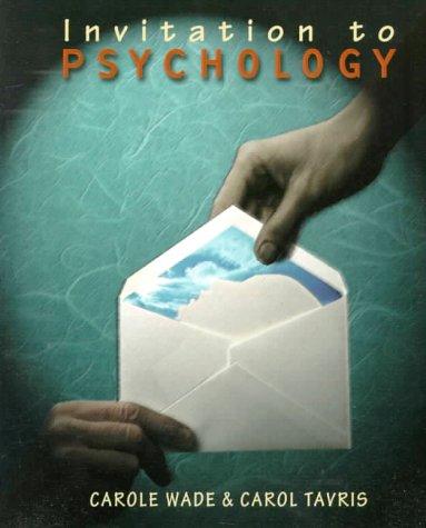 Copertina di Invitation to Psychology