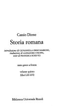 Copertina di Storia romana: Libri LII-LVI