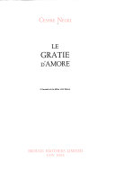 Copertina di Le Gratie D'amore