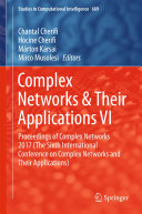 Copertina di Complex Networks & Their Applications VI
