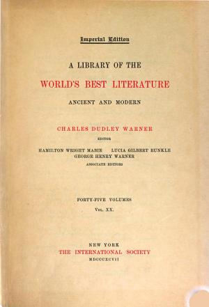 Copertina di Library of the World's Best Literature, Ancient and Modern: A-Z
