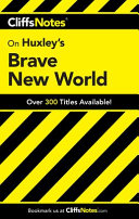 Copertina di CliffsNotes on Huxley's Brave New World
