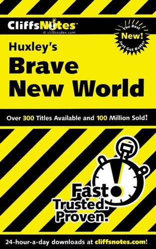 Copertina di CliffsNotes on Huxley's Brave New World