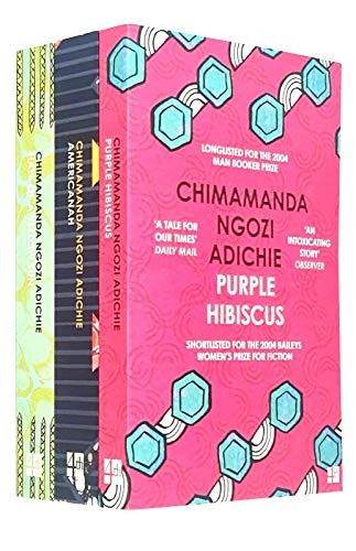 Copertina di Half of a Yellow Sun, Americanah, Purple Hibiscus