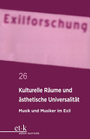 Copertina di Kulturelle Räume und ästhetische Universalität
