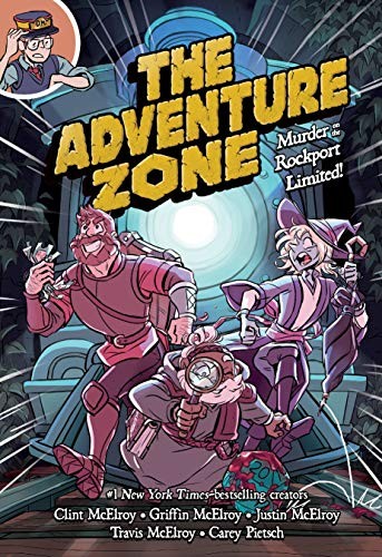 Copertina di The Adventure Zone. Murder on the Rockport Limited!