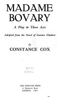 Copertina di Madame Bovary