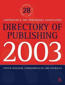 Copertina di Directory of Publishing 2003