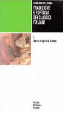 Copertina di Tradizione e fortuna dei classici italiani: Dalle origini al Tasso