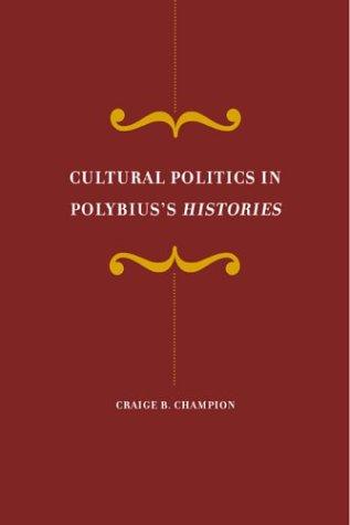 Copertina di Cultural politics in Polybius's Histories