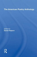 Copertina di The American Poetry Anthology
