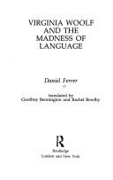 Copertina di Virginia Woolf and the madness of language