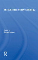 Copertina di The American poetry anthology