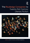 Copertina di The Routledge Companion to Twenty-First Century Literary Fiction