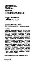 Copertina di Semiotica