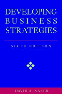 Copertina di Developing Business Strategies