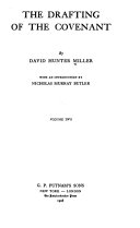 Copertina di The Drafting of the Covenant