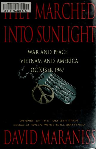 Copertina di They marched into sunlight