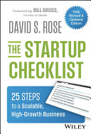 Copertina di The Startup Checklist