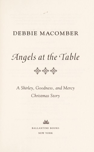 Copertina di Angels at the table