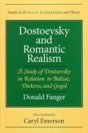 Copertina di Dostoevsky and romantic realism