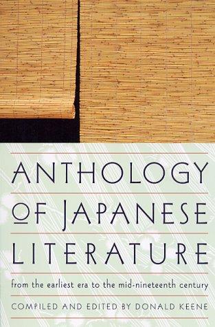 Copertina di Anthology of Japanese Literature: From the Earliest Era to the Mid-Nineteenth Century (UNESCO Collection of Representative Works: European)