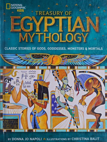 Copertina di Treasury of Egyptian mythology