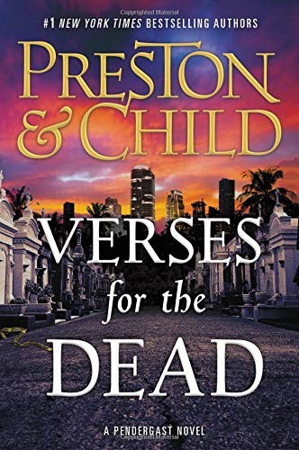 Copertina di Verses for the Dead (Agent Pendergast)