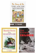 Copertina di Bestseller Book Selected Work of E. Nesbit: Beautiful Stories From Shakespeare/ The Story of The Treasure Seekers/ The Railway Children (Set of 3 Books) Vol-1