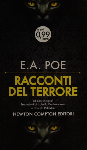 Copertina di Racconti del terrore (Black Cat / Cask of Amontillado / Descent Into the Maelstrom / Facts in the Case of M. Valdemar / Fall of the House of Usher / Masque of the Red Death / MS. Found in a Bottle / …