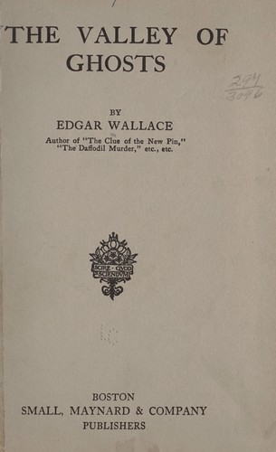 Copertina di The Valley of Ghosts
