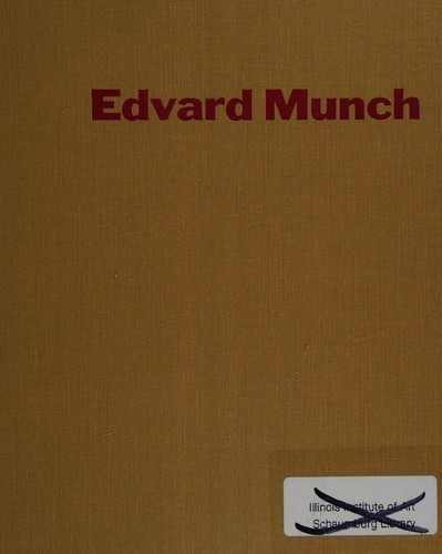 Copertina di Edvard Munch; a selection of his prints from American collections