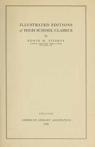 Copertina di Illustrated editions of high school classics