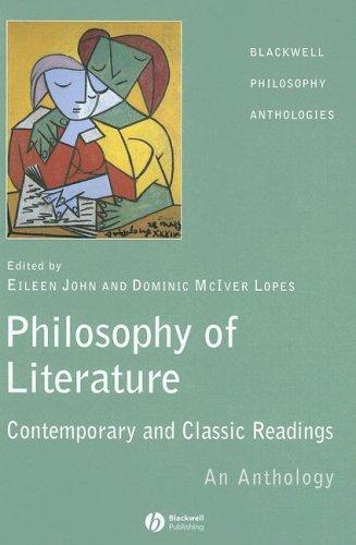 Copertina di Philosophy of literature