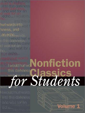 Copertina di Volume 1 Nonfiction Classics for Students