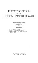 Copertina di Encyclopedia of the Second World War