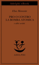 Copertina di Pro o contro la bomba atomica