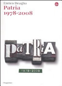 Copertina di Patria 1978-2008