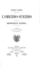 Copertina di L'omicidio-suicidio