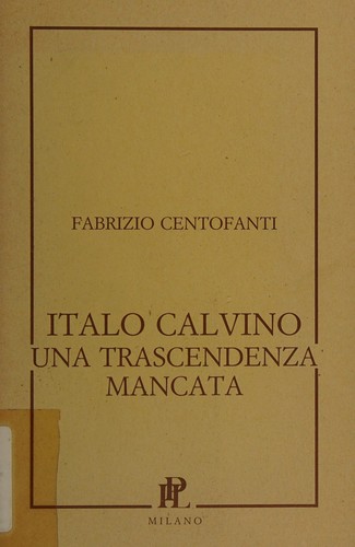 Copertina di Italo Calvino