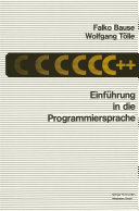 Copertina di Einführung in die Programmiersprache C++