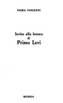 Copertina di Invito alla lettura di Primo Levi