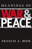 Copertina di Meanings of War and Peace