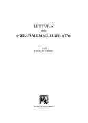 Copertina di Lettura della "Gerusalemme liberata"
