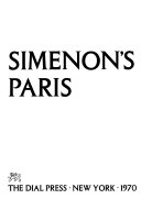 Copertina di Simenon's Paris
