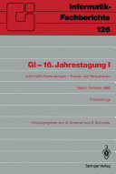 Copertina di GI-16.Jahrestagung I