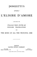 Copertina di Donizetti's Opera L'elisire D'amore